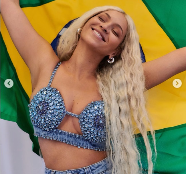 Beyoncé publica novas fotos durante passagem pelo Brasil; Veja
