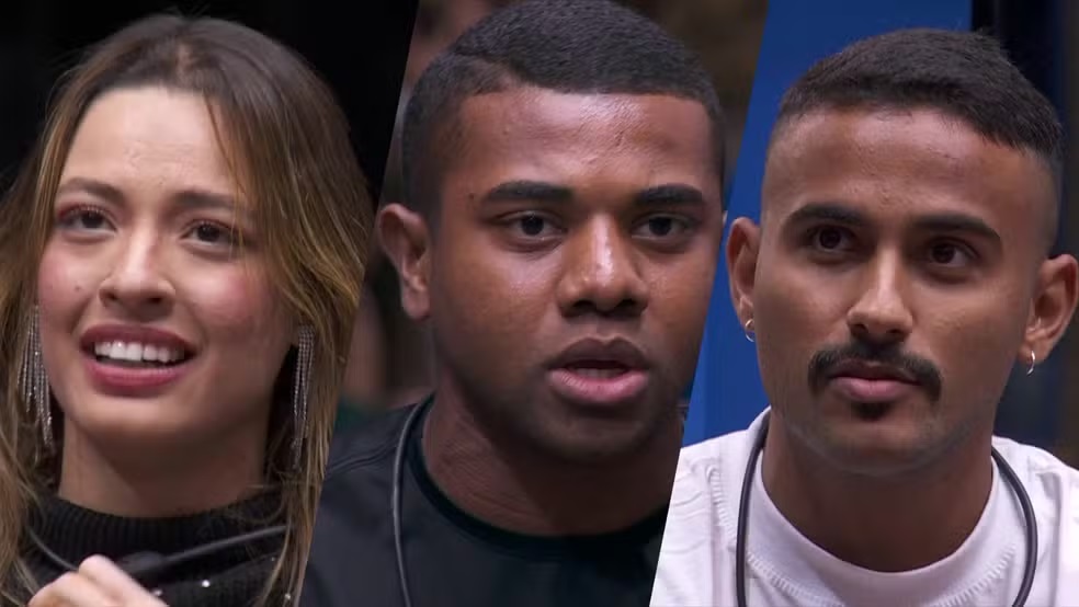 BBB24: Enquete indica quem pode sair entre Beatriz, Davi e Pizane