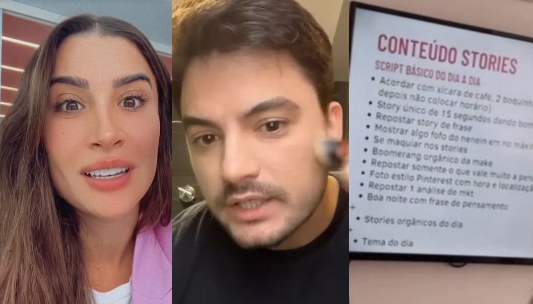 Felipe Neto ironiza imitando roteiro de stories de Bianca Andrade