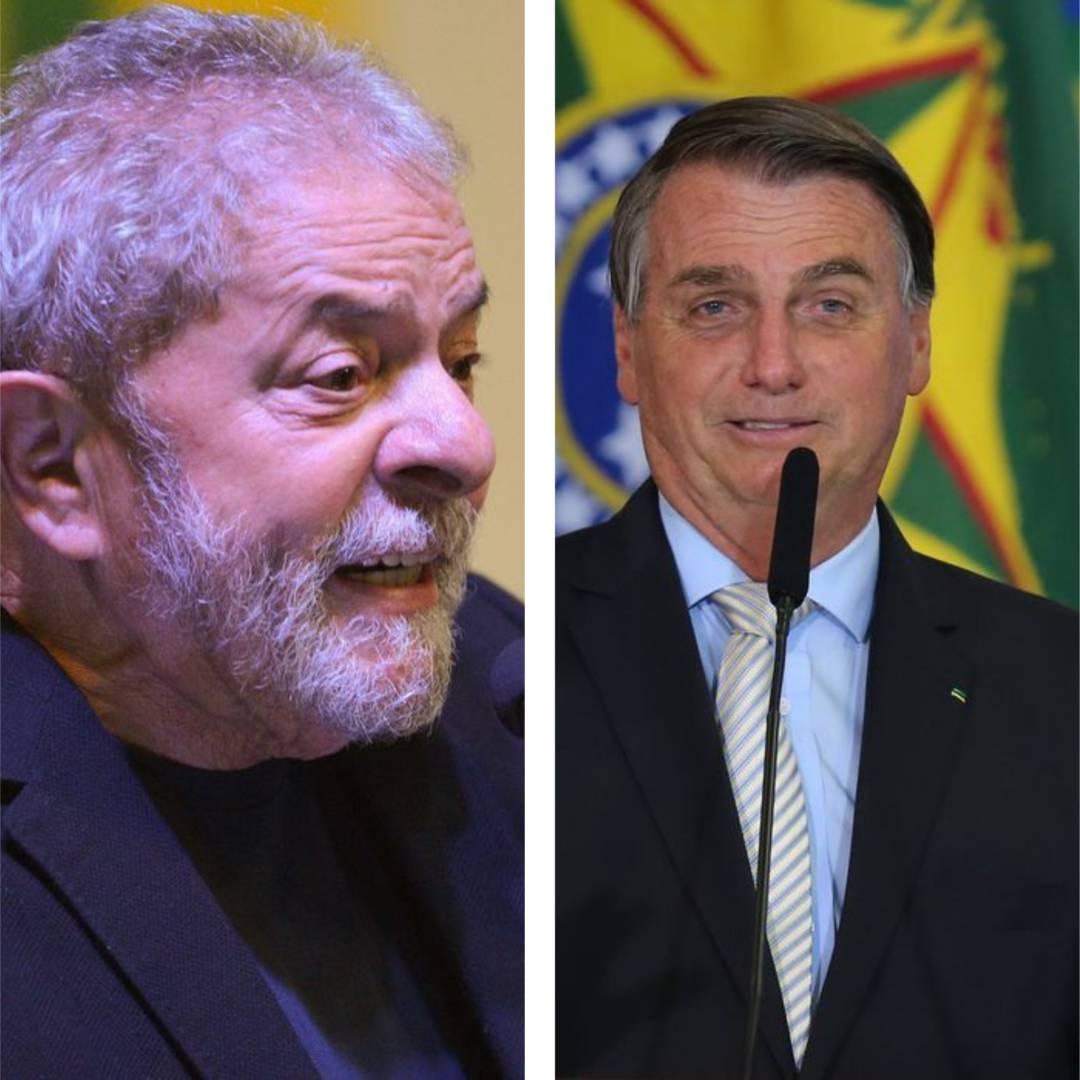 Pesquisa aponta vitória de Lula com 58% contra 33% de Bolsonaro no 2º turno