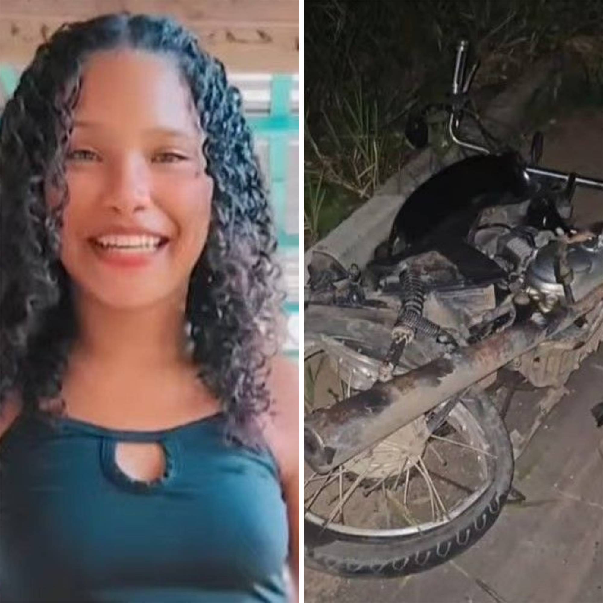 Adolescente grávida morre ao ser lançada de moto durante acidente na AM-070