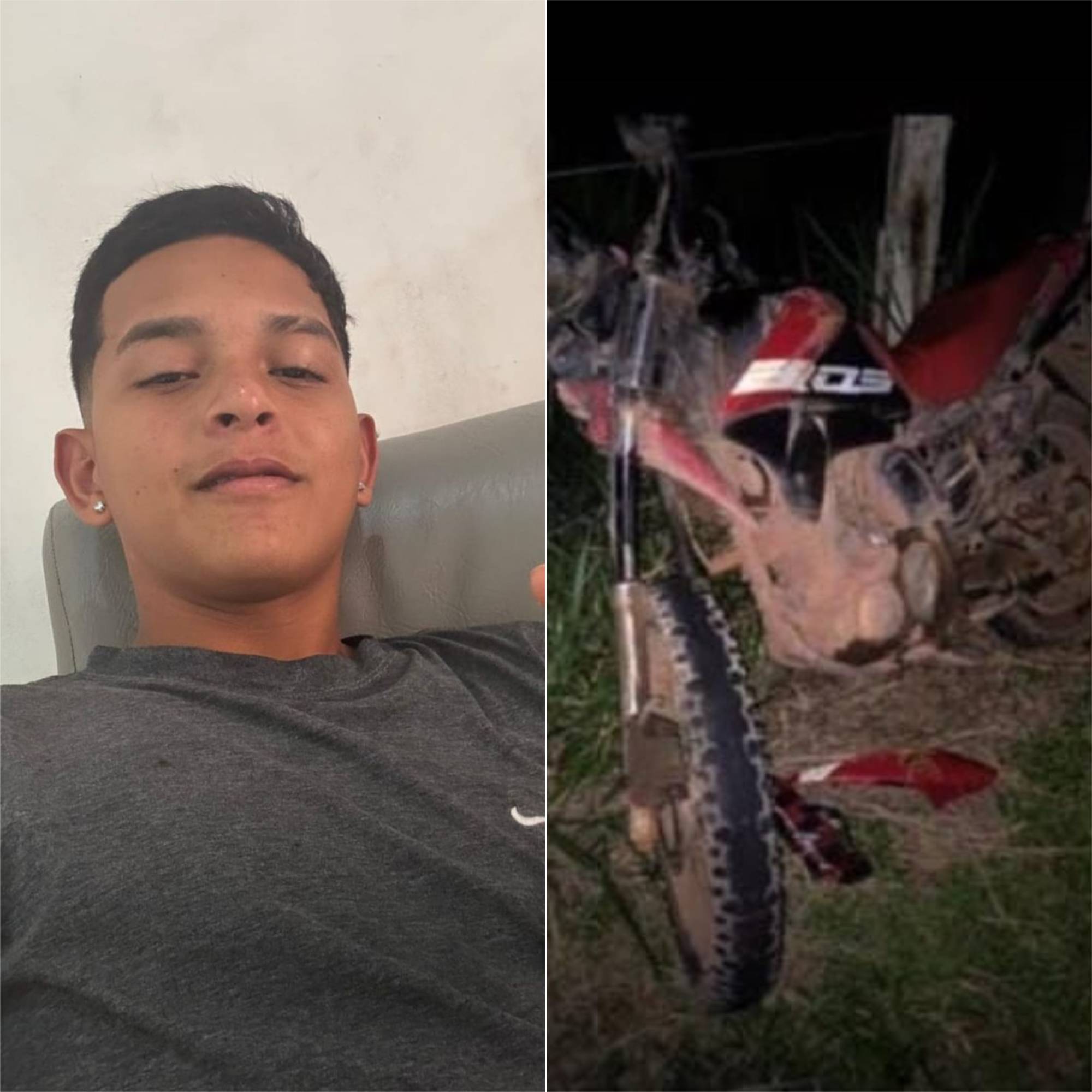 Adolescente morre após moto colidir com búfalo em estrada de Itacoatiara
