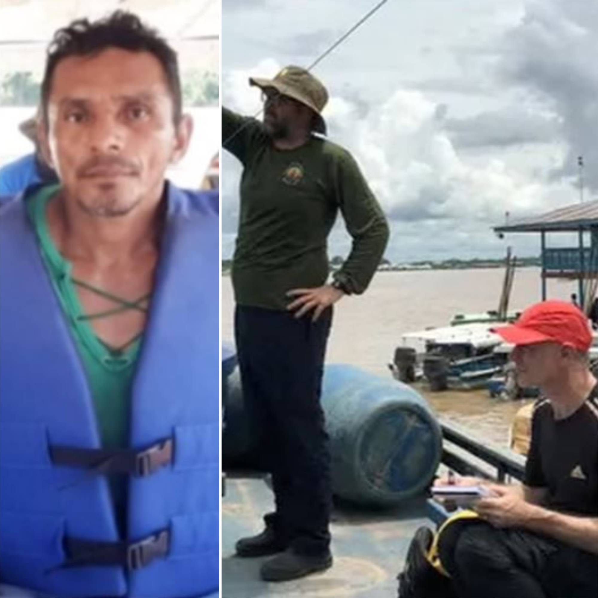 Barco apreendido com suspeito de desaparecimento de indigenista e jornalista passa por perícia