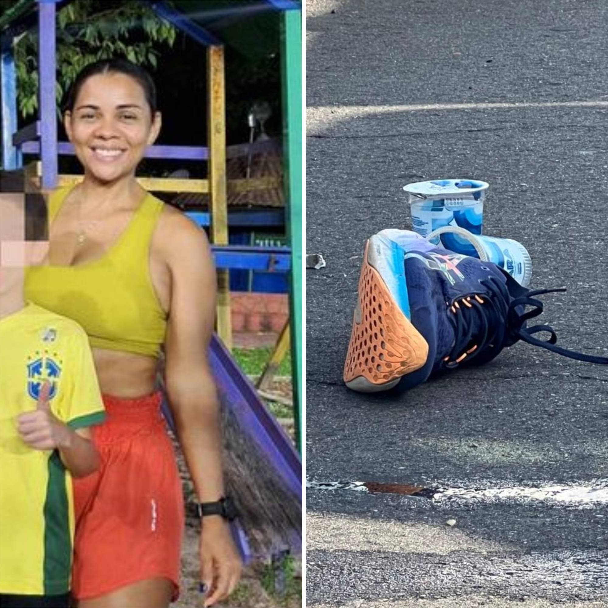 Corredora morta por motorista bêbada na AM-070 era nutricionista e deixa 2 filhos