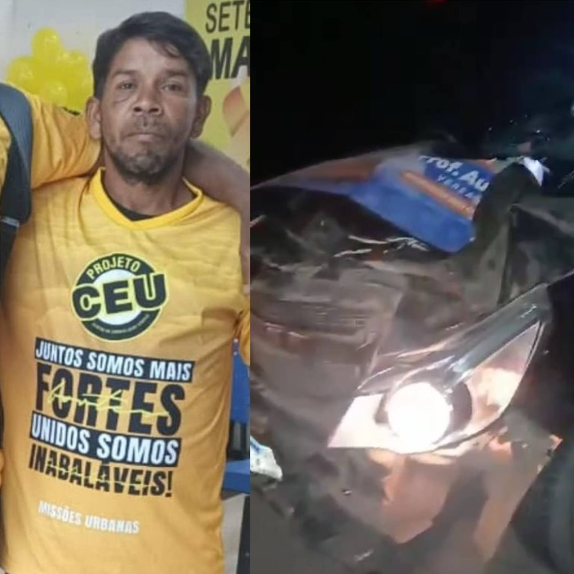 Homem morre ao ser atropelado por carro na BR-174