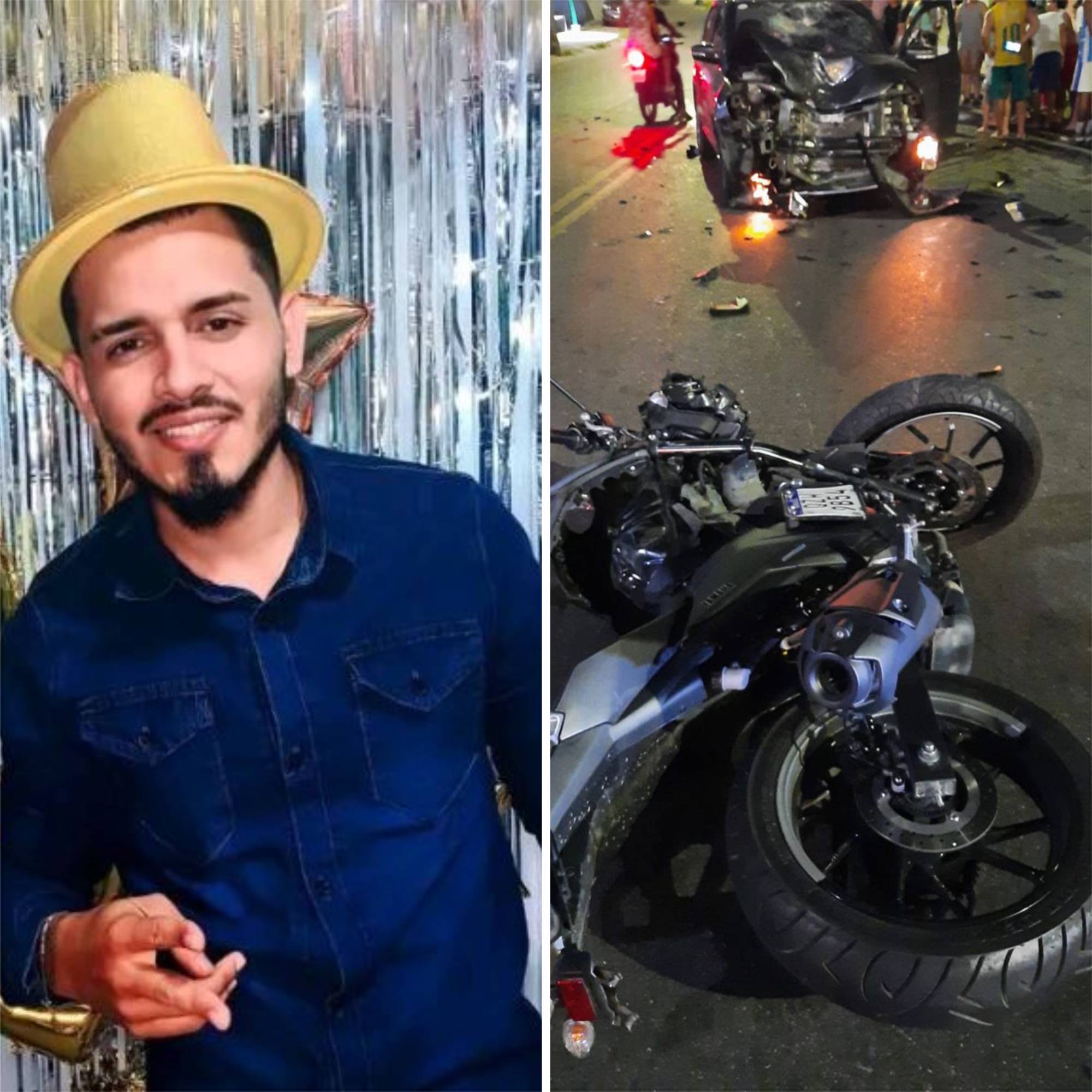 Homem morre após moto colidir de frente com carro em Manaus