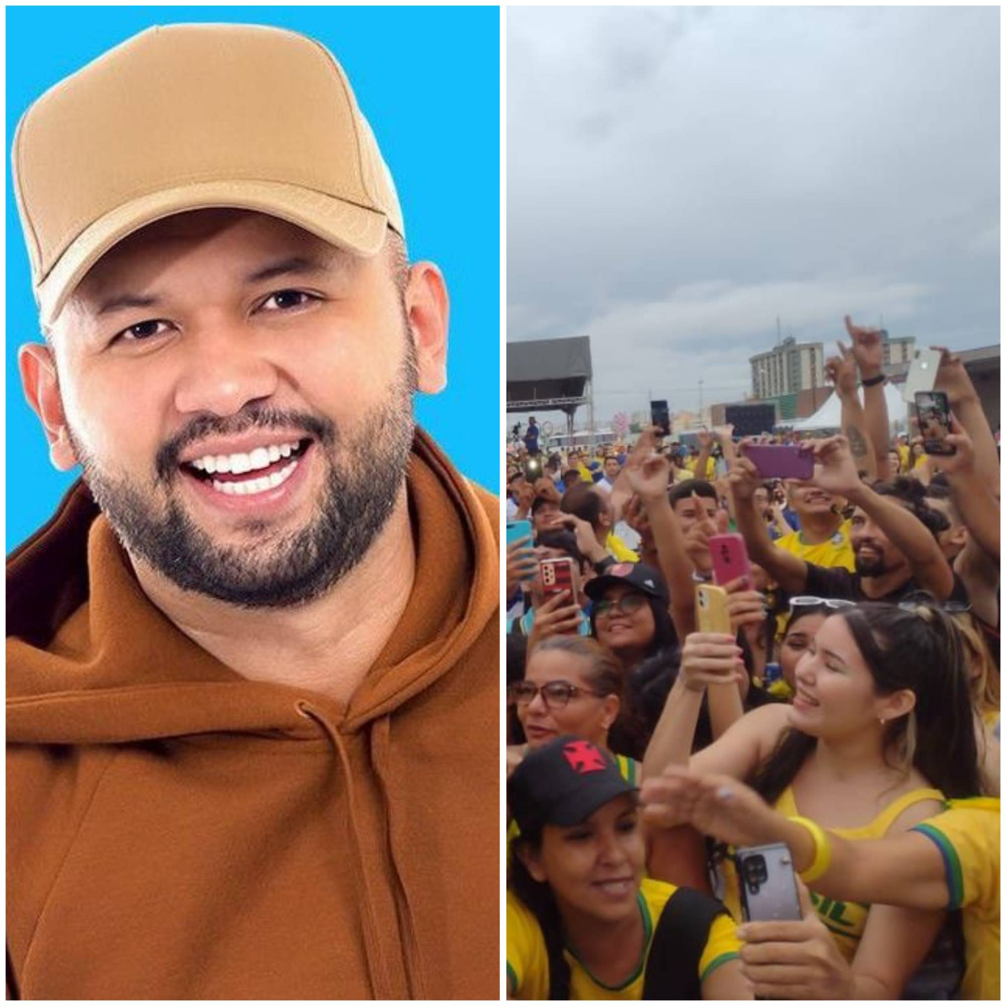 Copa na Arena da Amazônia terá show de Uendel Pinheiro nesta segunda-feira