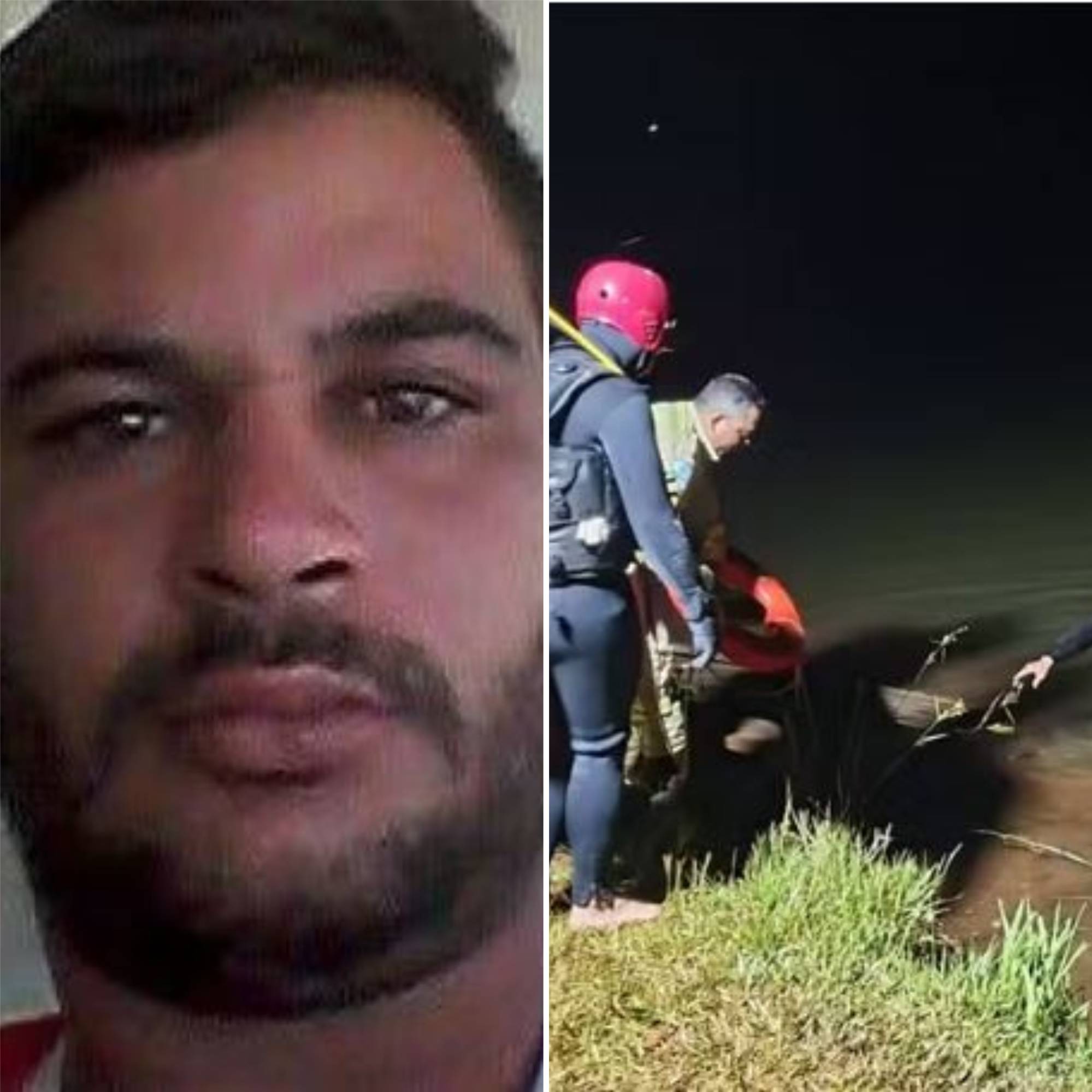 Homem morre e filha anda mais de 3 km em estrada após carro cair em represa