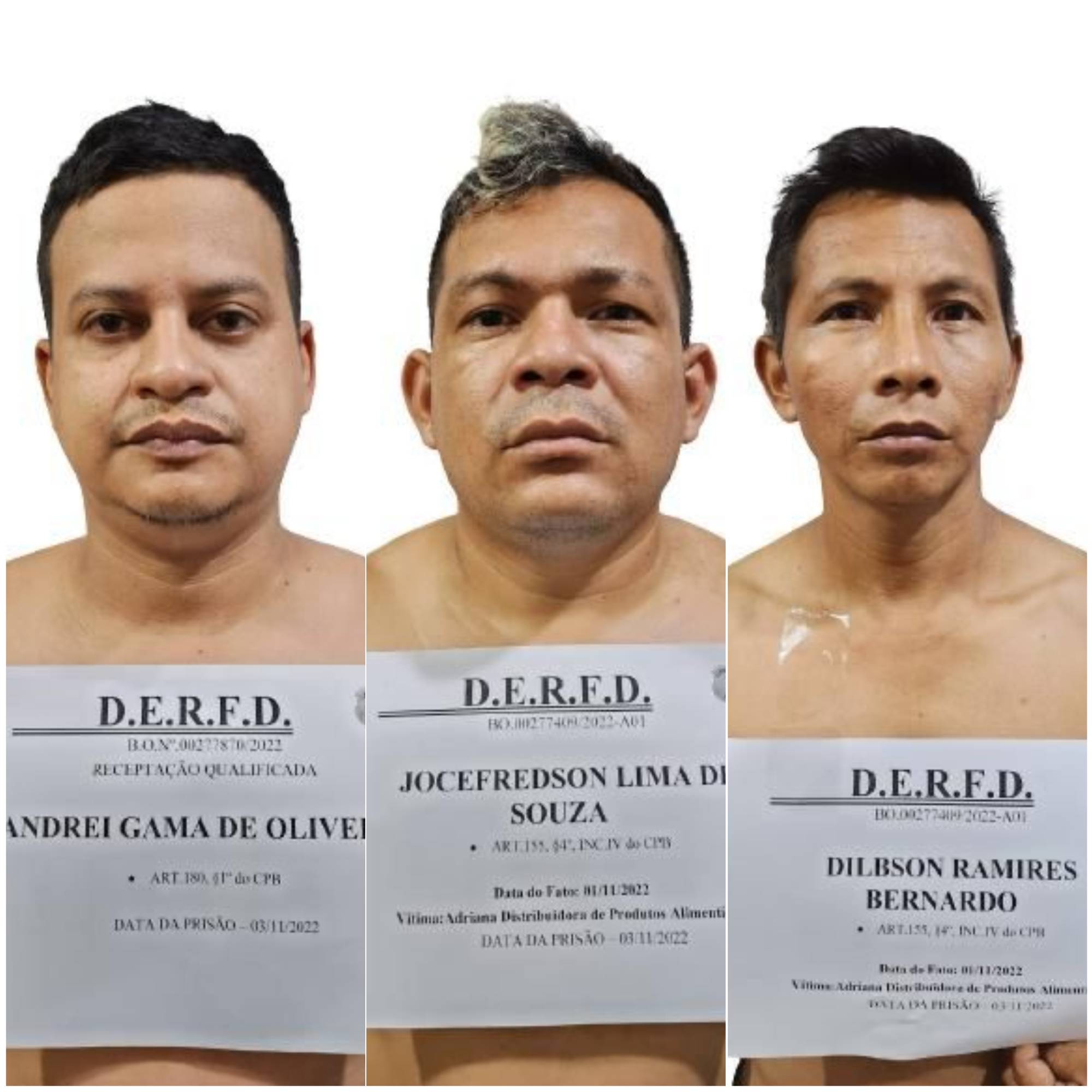 Funcionários de empresa confessam ter roubado e vendido carga de sapatos em Manaus