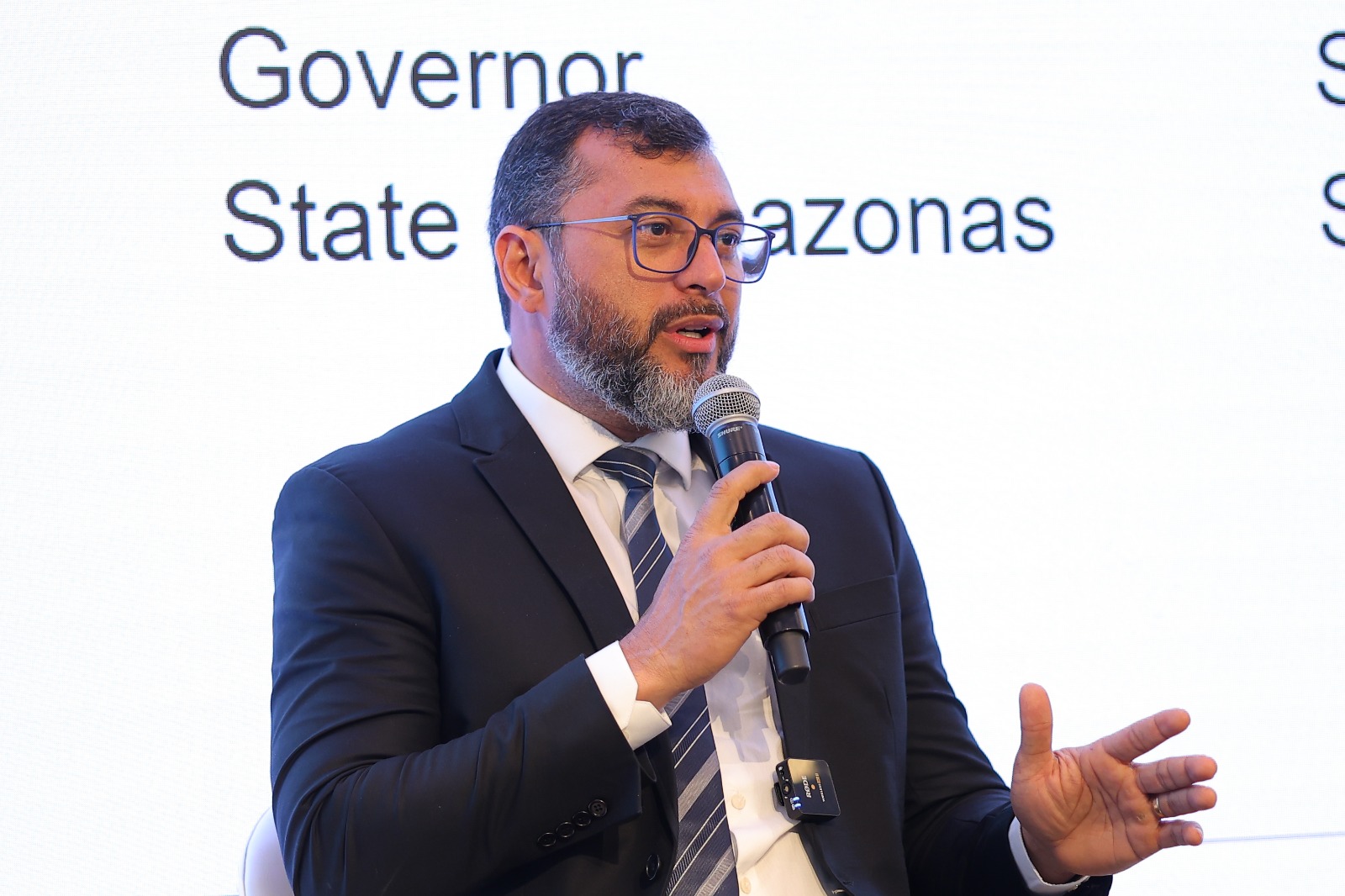 Em São Paulo, Wilson Lima destaca potencial da exploração de gás natural e potássio no Amazonas