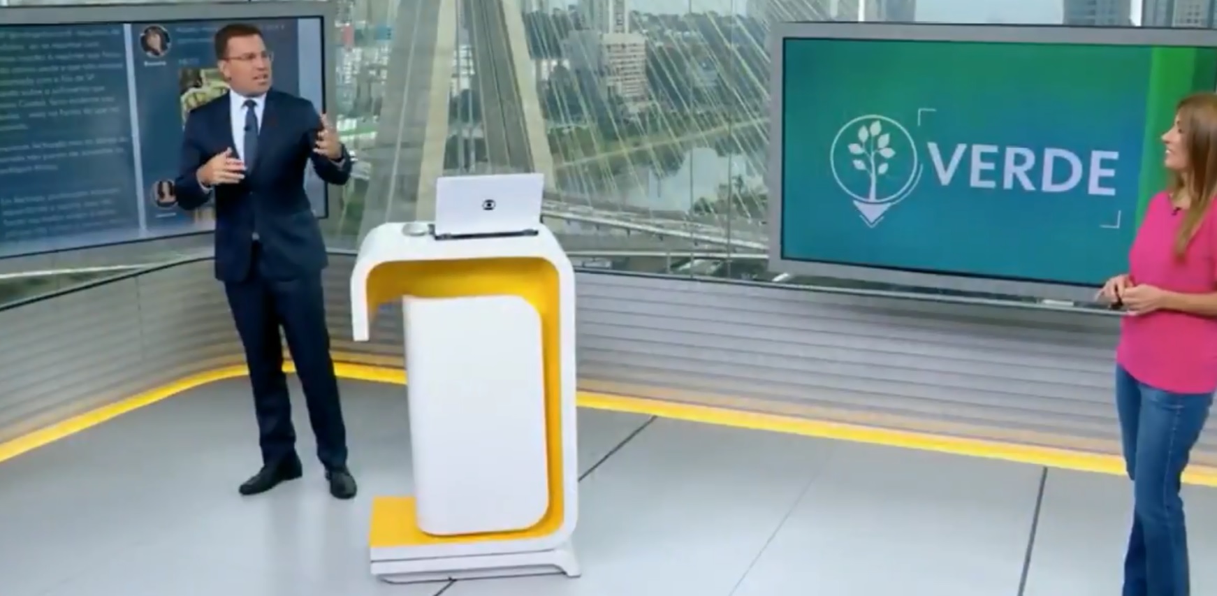 Climão: ao vivo, Rodrigo Bocardi se revolta ao ser acusado de xenofobia