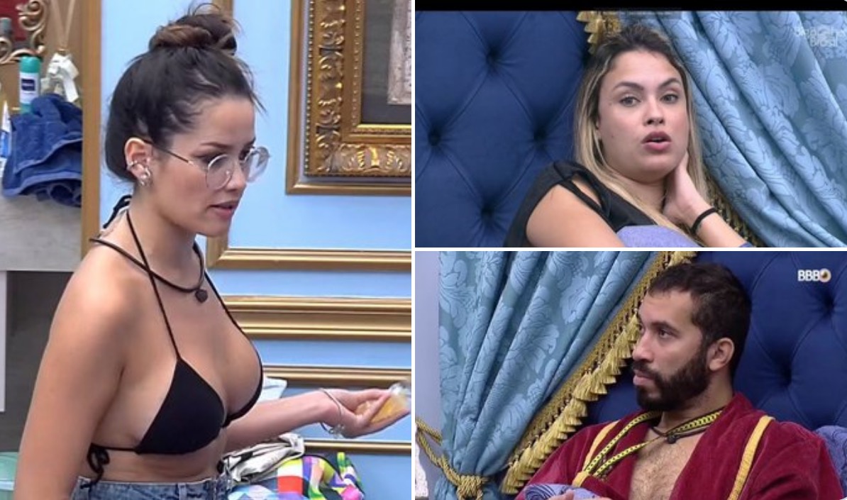 Juliette discute com Gil e Sarah, que dispara: ‘não me importo com você’