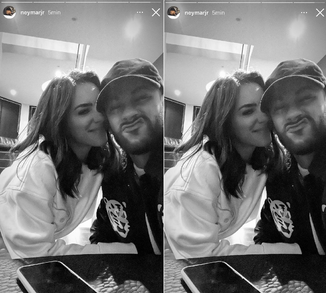 Neymar posta foto romântica com affair e fãs se assustam por semelhança com Bruna Marquezine