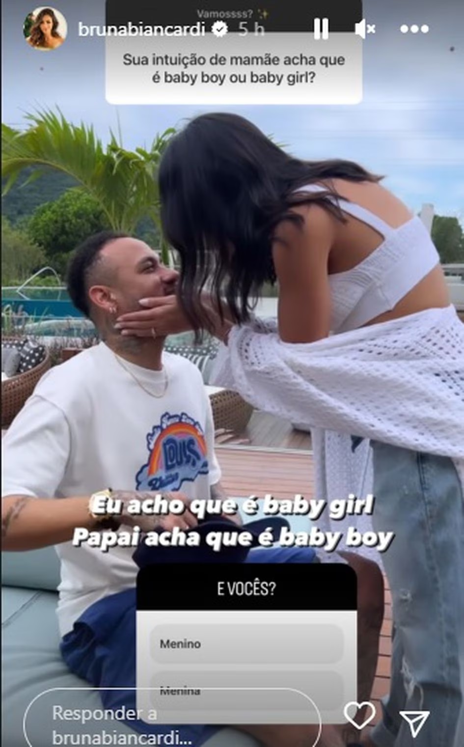 Menino ou menina? Bruna Biancardi responde perguntas de seguidores sobre gravidez