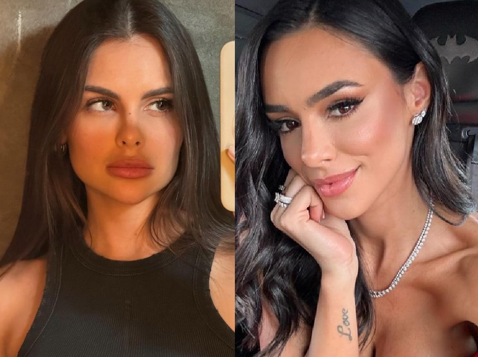 Amanda Kimberlly curte comentários criticando Bruna Biancardi:  'eu teria medo'