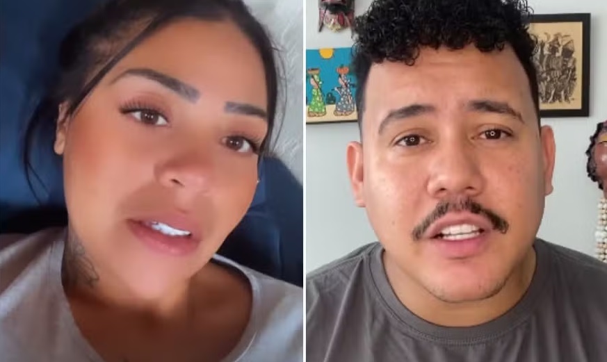 Prima de MC Bin diz estar grávida após affair com Lucas Buda: “70% de certeza que é dele"