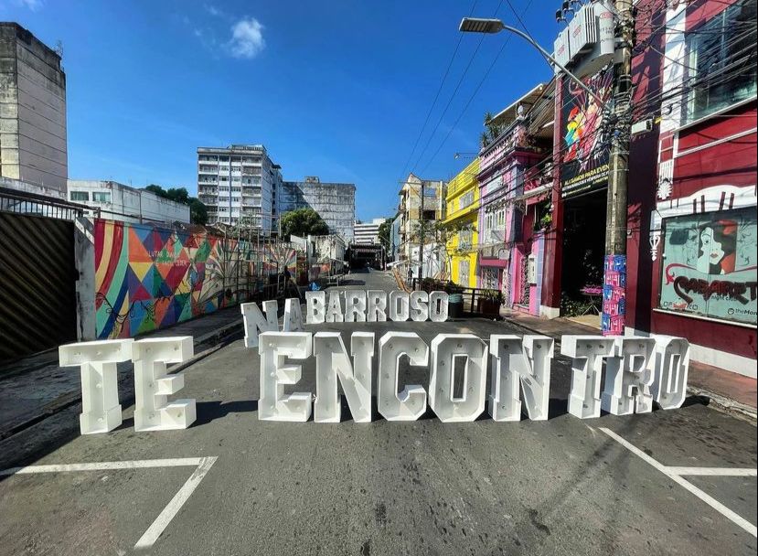 'Te encontro na Barroso' movimenta Centro de Manaus com arte, cultura e gastronomia