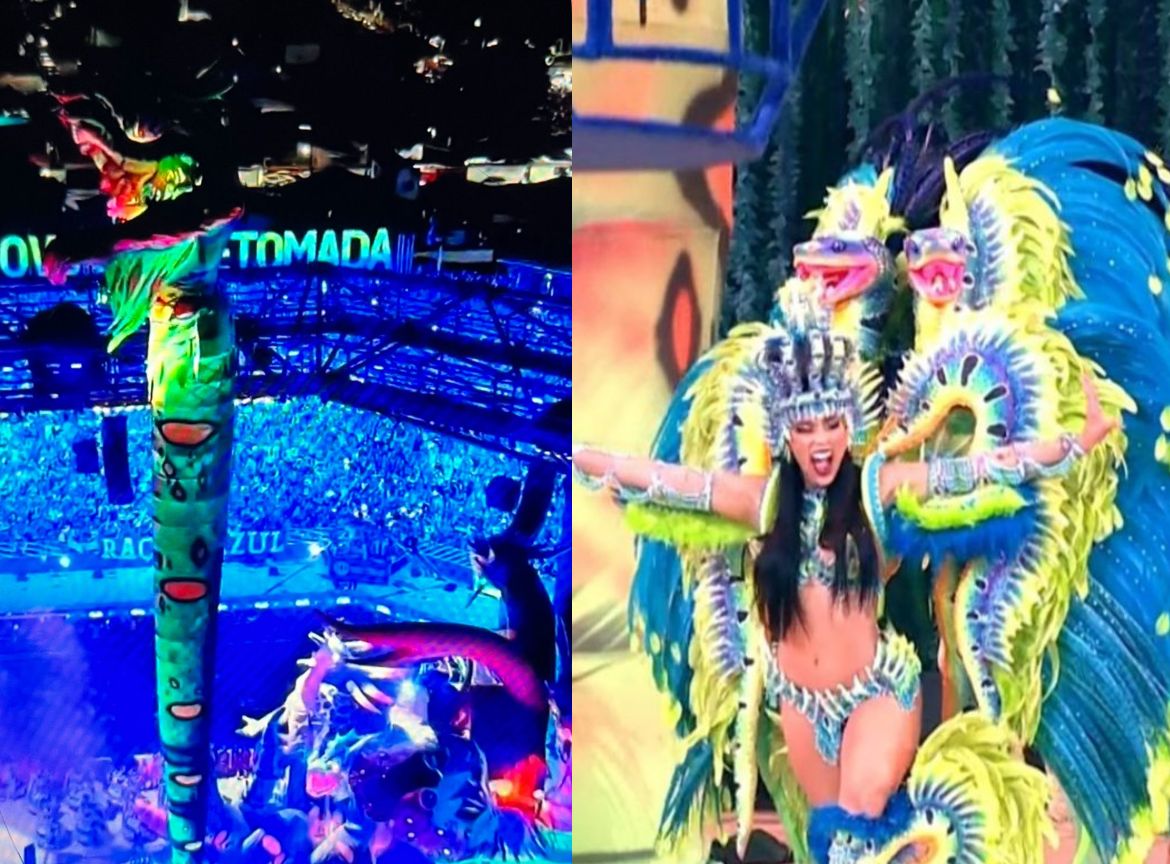 Cleise Simas brilha como "Sacaca Merandolino" e surpreende a galera azulada