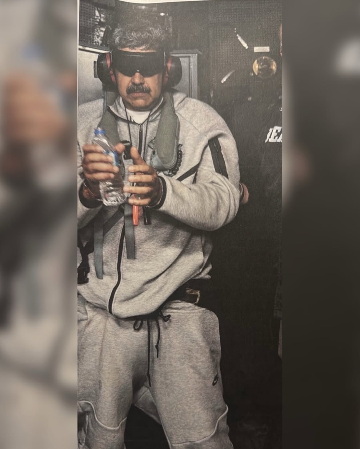 Trump divulga foto de Maduro capturado após operação militar dos EUA