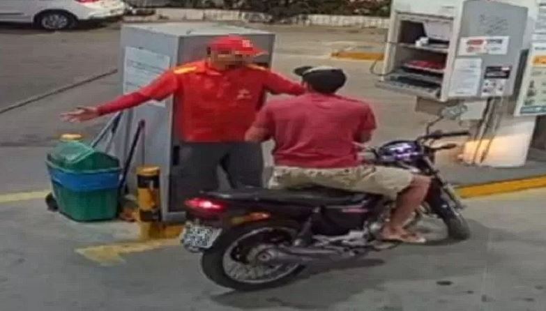 Mãe entrega filho à polícia ao vê-lo assaltando posto de combustíveis