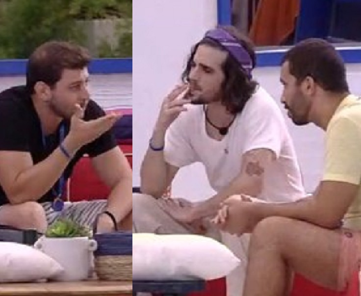 BBB21: Caio, Fiuk e Gil decidem quem indicarão ao paredão