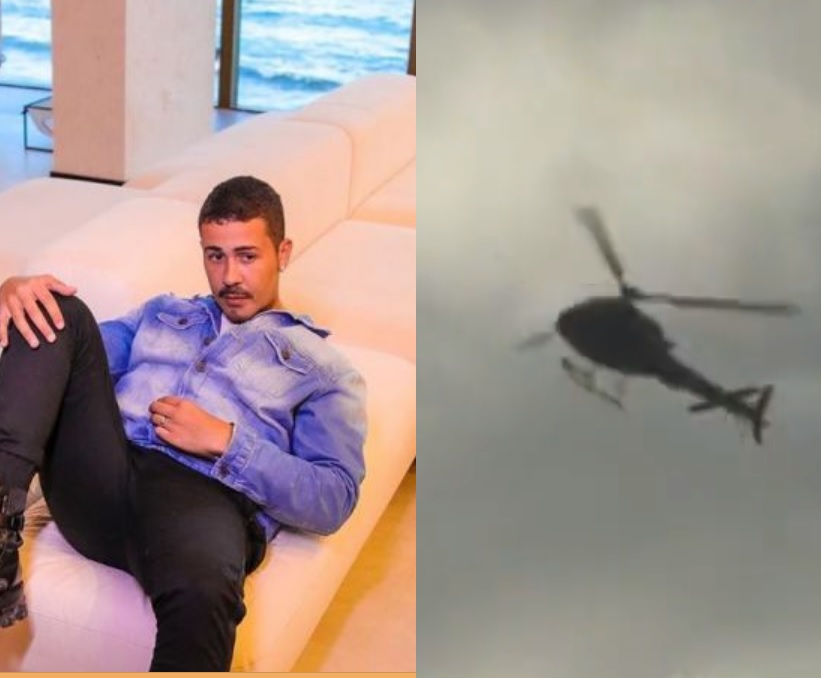 Com helicóptero e 30 viaturas, megaoperação mira ladrões de ap de Carlinhos Maia