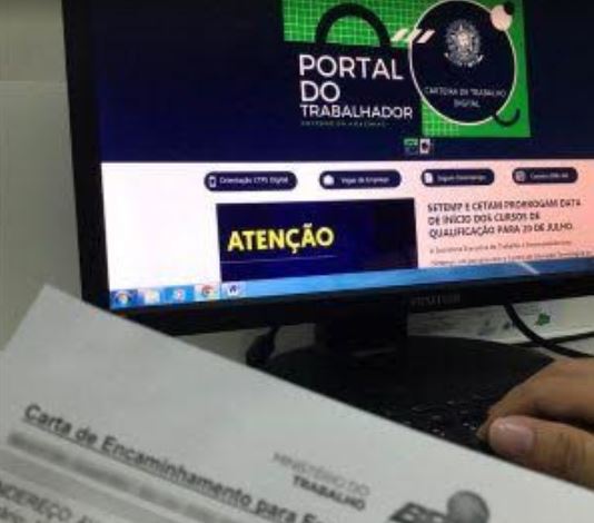 Do ensino fundamental ao superior: Sine divulga 38 vagas em emprego nesta quarta-feira