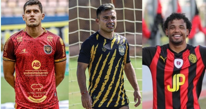 Amazonas anuncia goleiro Fabian Volpi, meia equatoriano Uchuari e atacante Jonny Robert 