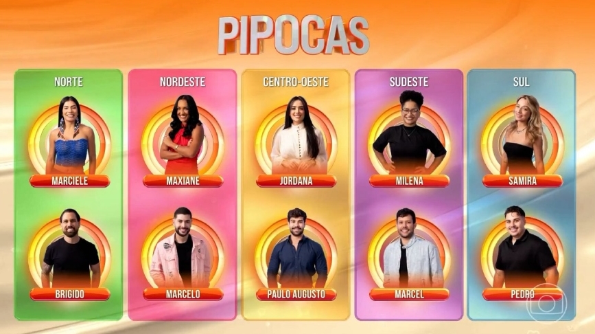 BBB26 começa a ganhar forma com os primeiros Pipocas escolhidos pelo público