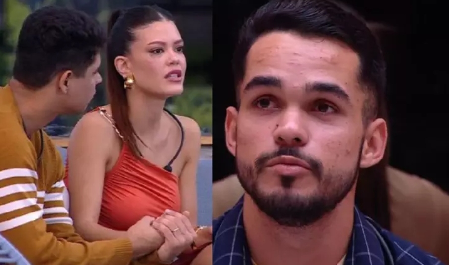 Vitória Strada se revolta com João Pedro após ser indicada ao paredão: "Vingança"