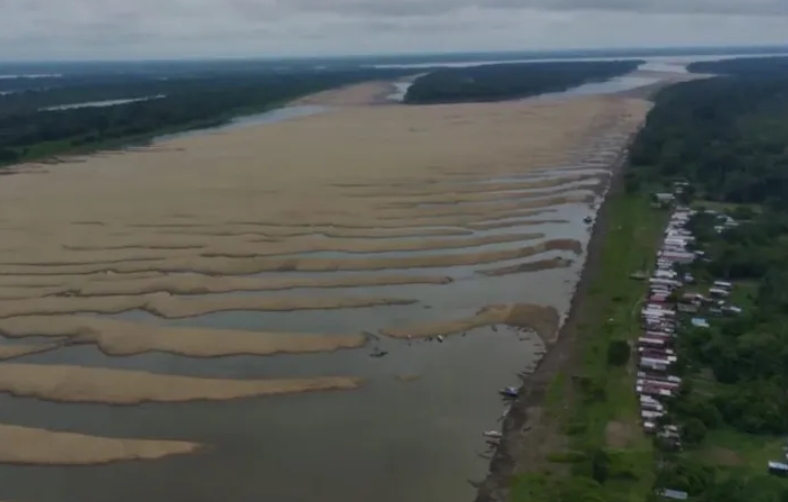Seca no Rio Madeira afeta navegação e preocupa moradores do Sul do Amazonas