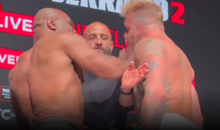 Amigo revela motivo que fez Mike Tyson dar tapa no rosto de Jake Paul