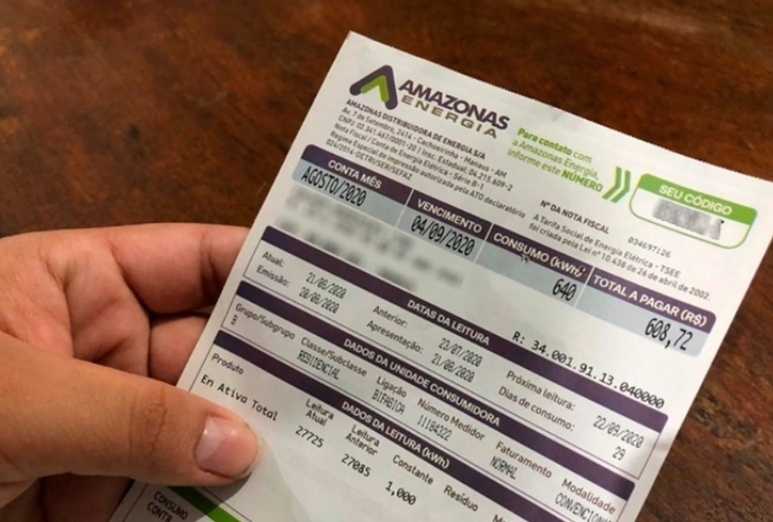 Justiça cancela cobrança da Amazonas Energia, mas nega indenização a consumidor