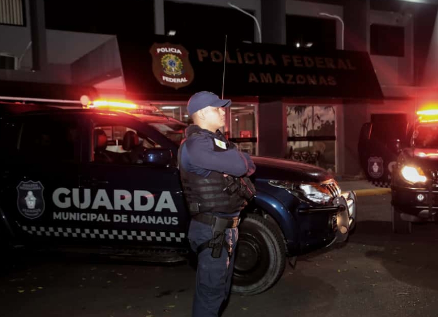 Foragido da Justiça é preso em Manaus durante ação da Guarda Municipal e da PF