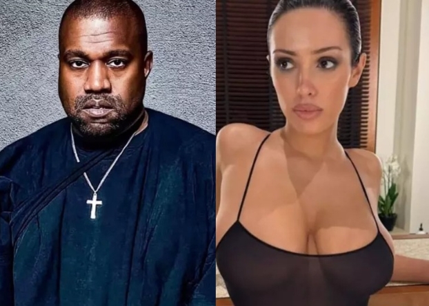 Kanye West e Bianca Censori são flagrados juntos após anúncio de divórcio, diz site