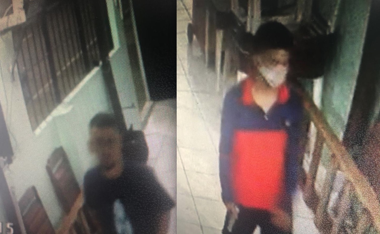 Vídeo mostra momento em que dupla armada assalta restaurante em Manaus 