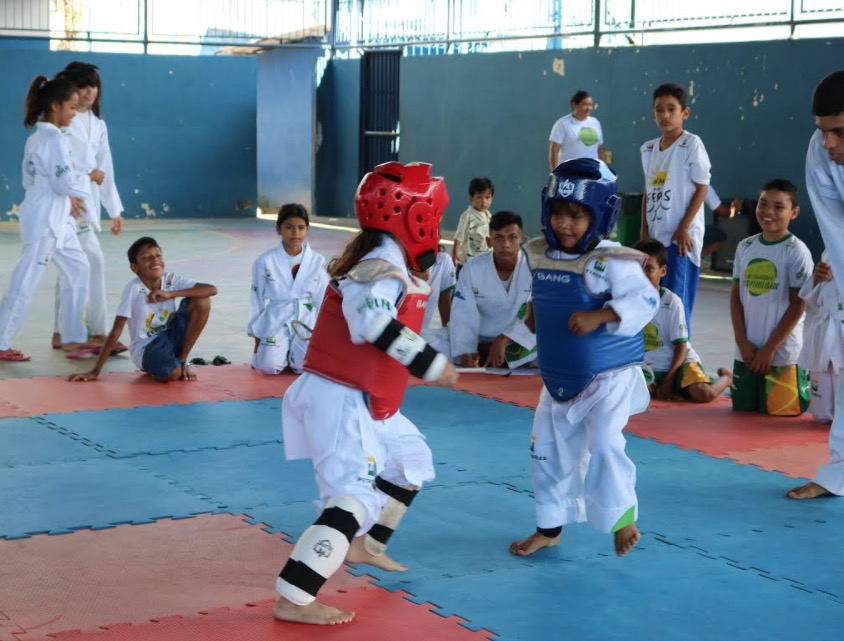 Projeto abre inscrições para aulas gratuitas de taekwondo e judô em Manaus