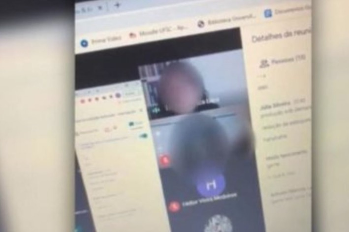 Universitário é flagrado fazendo sexo durante aula virtual; vídeo viralizou