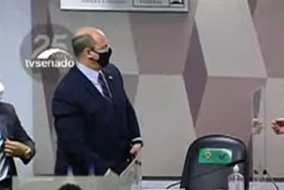 Sem concluir depoimento, Wilson Witzel abandona CPI da Covid 