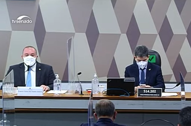 À CPI, deputado do Amazonas diz que governo negava gravidade da Covid