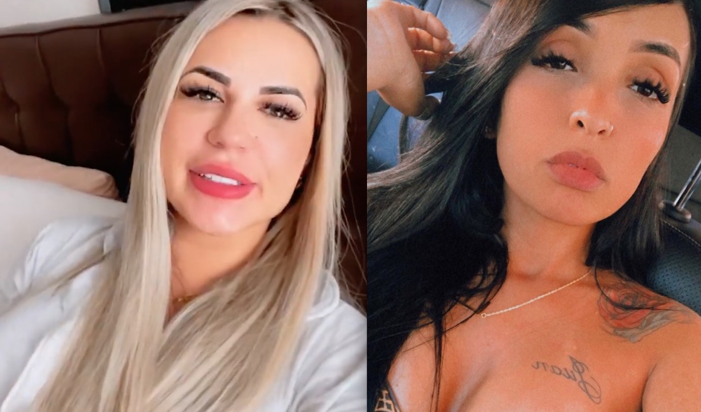 Viúva e mãe da filha de MC Kevin trocam farpas: ‘sonsa do cara***’