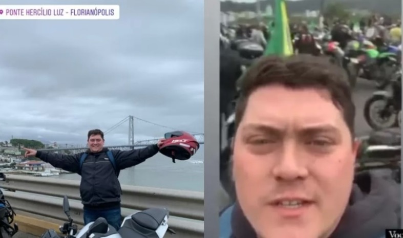 Motociclista morre em acidente após voltar de motociata de Bolsonaro 