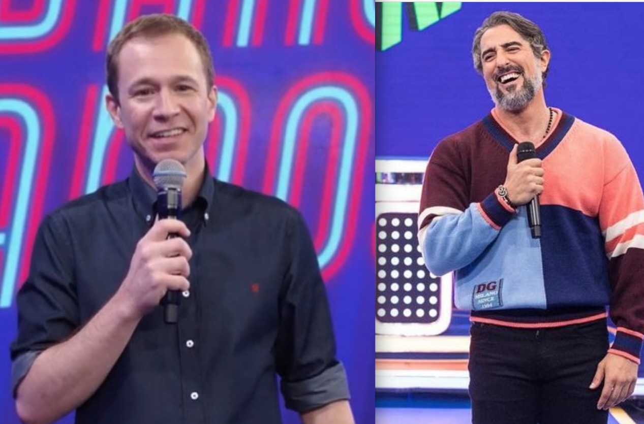 Tiago Leifert rasga elogios a Marcos Mion que agradece: 'Te amo'