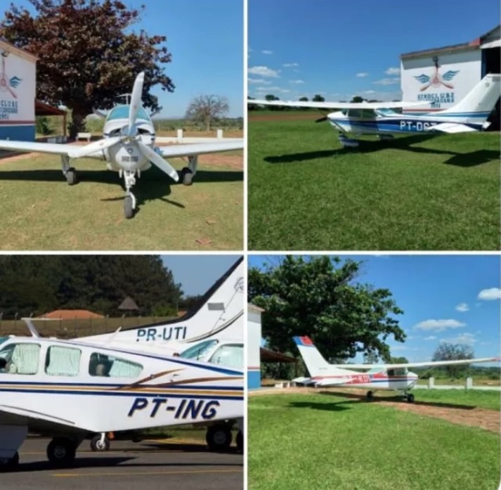 Criminosos fazem arrastão em aeroporto e fogem em avião do cantor Almir Sater