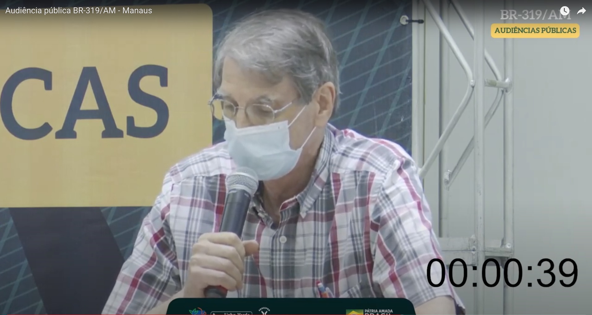 Pesquisador do Inpa é atacado por bolsonarista durante audiência pública sobre a BR-319