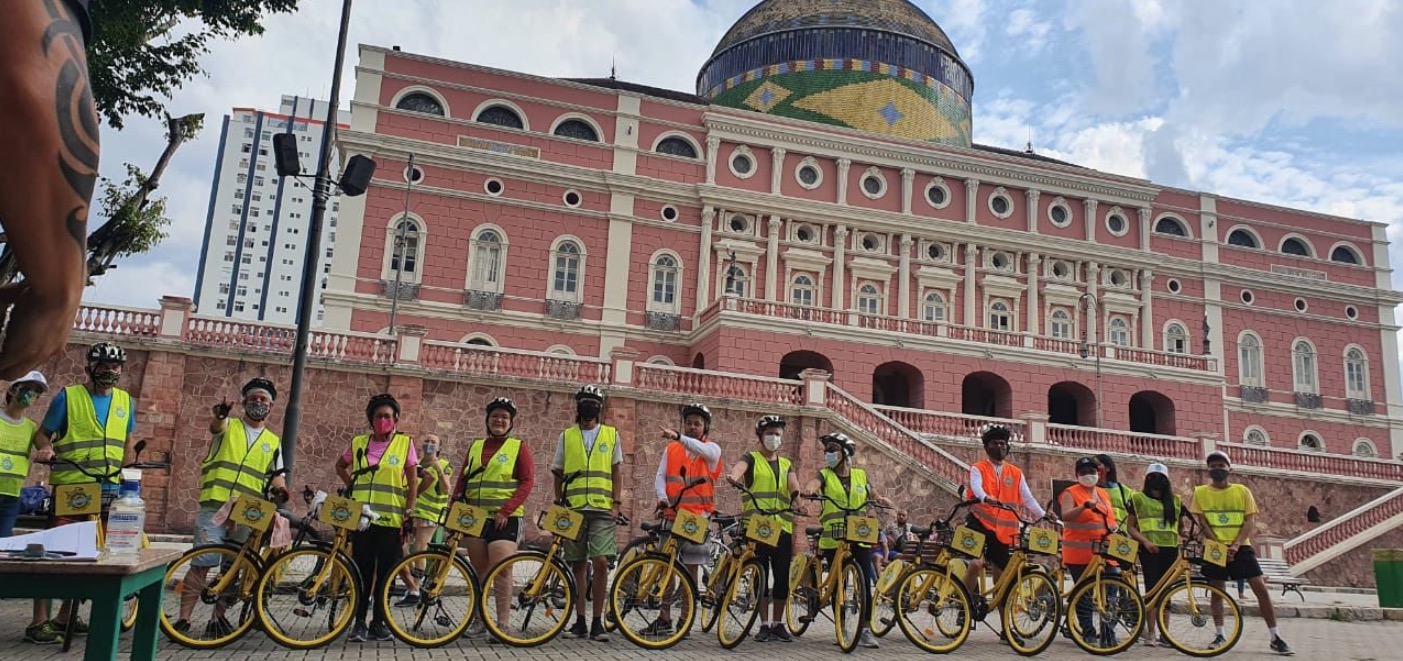 Casarão de Ideias promove 'Pedalando Pela Manaus Que Se Constrói'