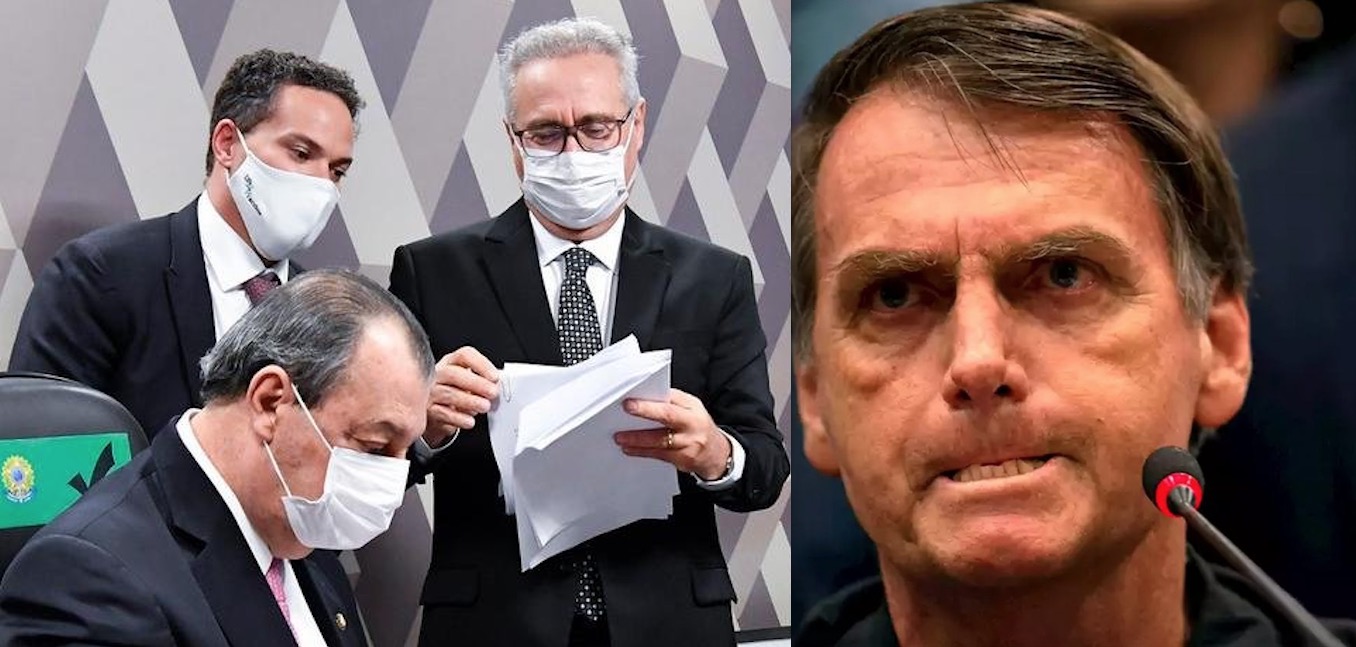Relatório final da CPI da Covid pede indiciamento de Bolsonaro, filhos do presidente e mais 64 pessoas