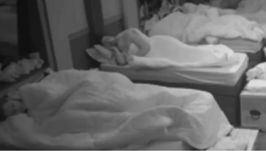 A Fazenda 13: Dayane e Aline trocam carícias debaixo do edredom; vídeo