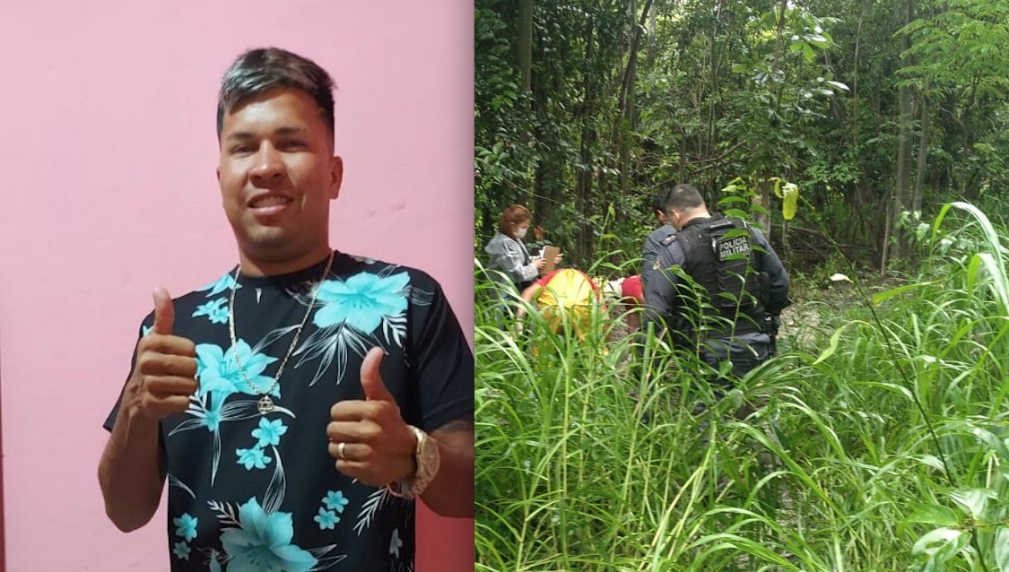 Corpo de jovem desaparecido é encontrado enterrado em área de mata em Manaus