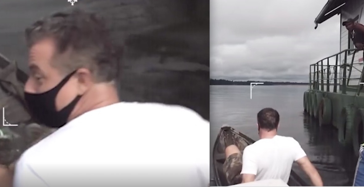 Canoa afunda com Luciano Huck durante viagem ao Pará; vídeo